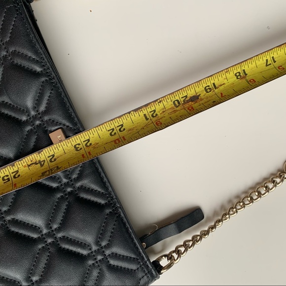 Kate Spade Presley Astor court black pleather WOC crossbody bag - Picture 16 of 16